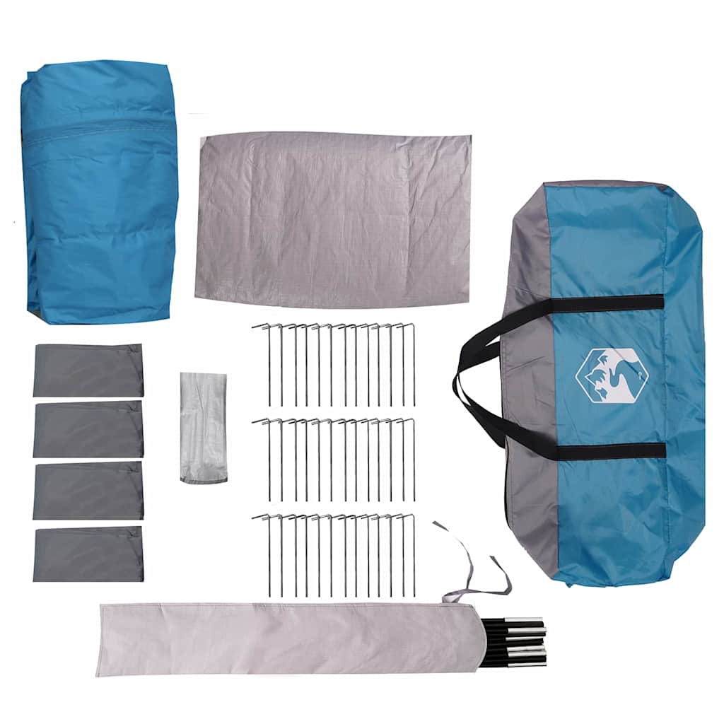 Familienzelt Für 20 Personen Und Grau 745 X 700 X 217 Cm