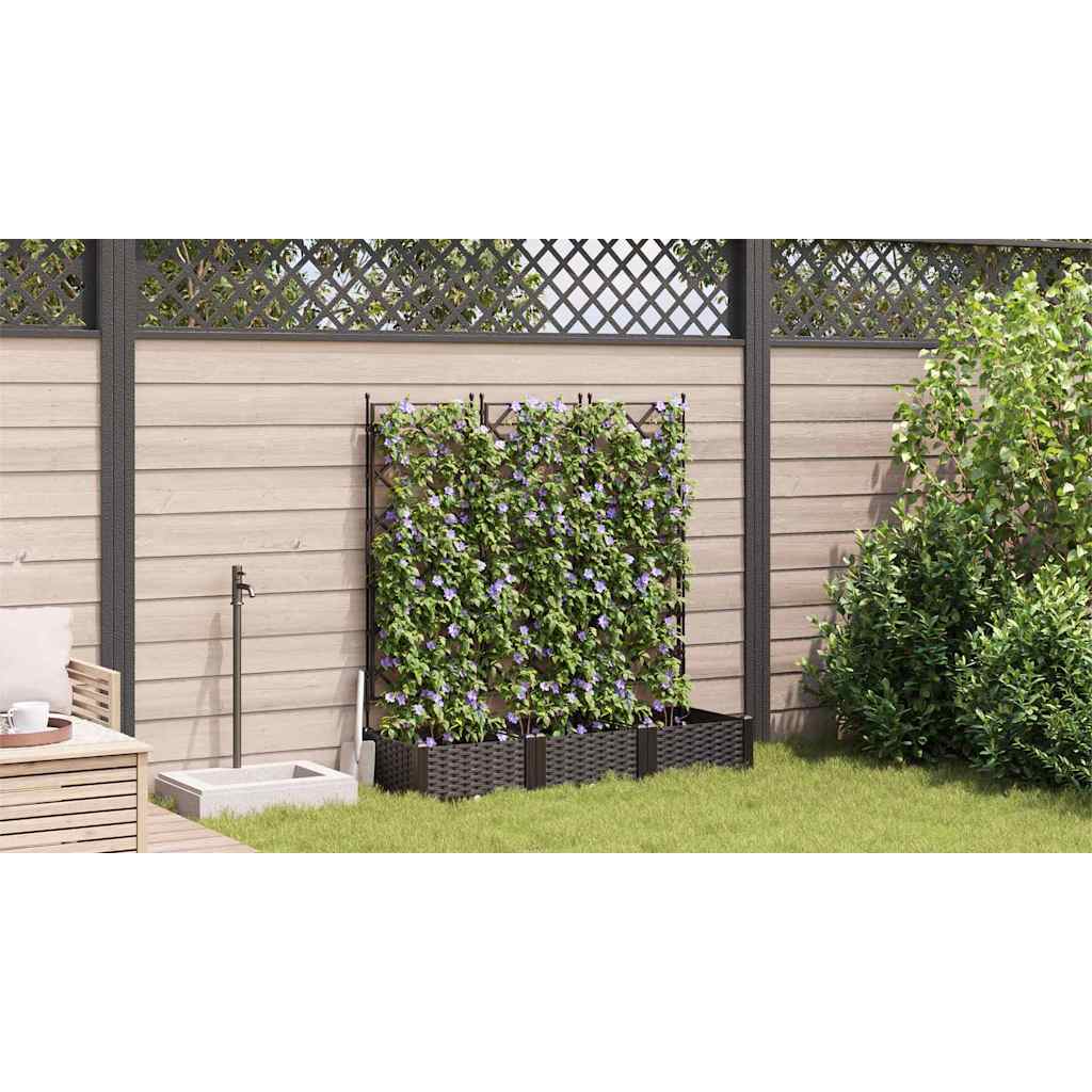 Garten-Pflanzgefäß 3 Stk. Pp