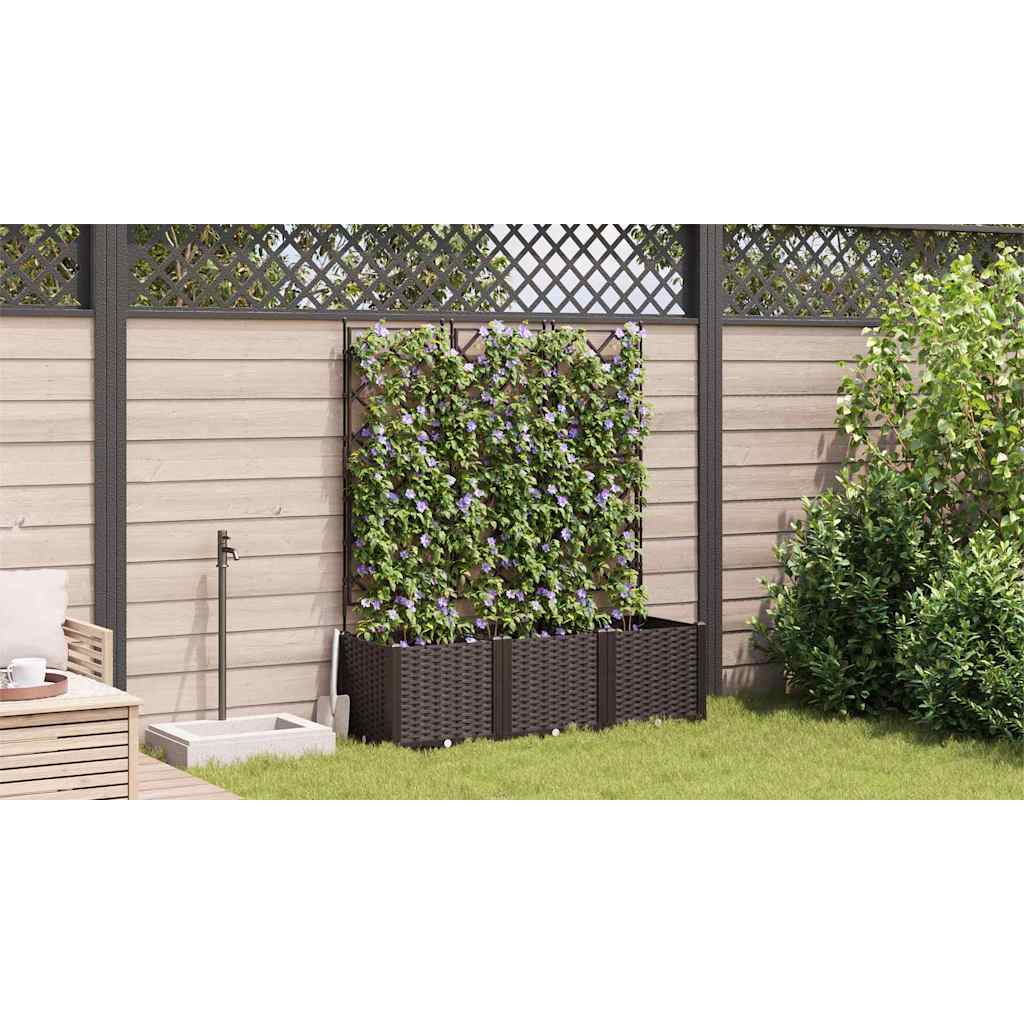 Garten-Pflanzgefäß 3 Stk. Pp