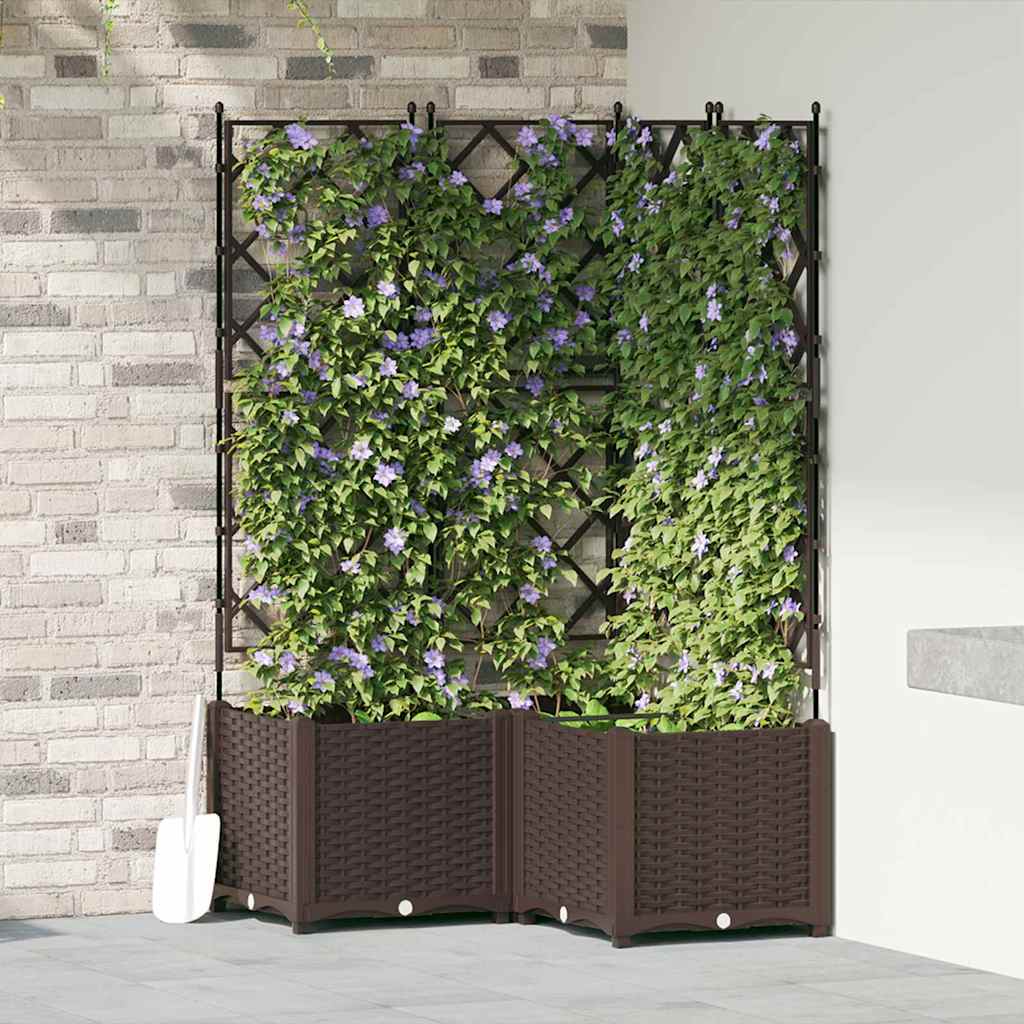 Garten-Pflanzgefäß 3 Pcs Kunststoff