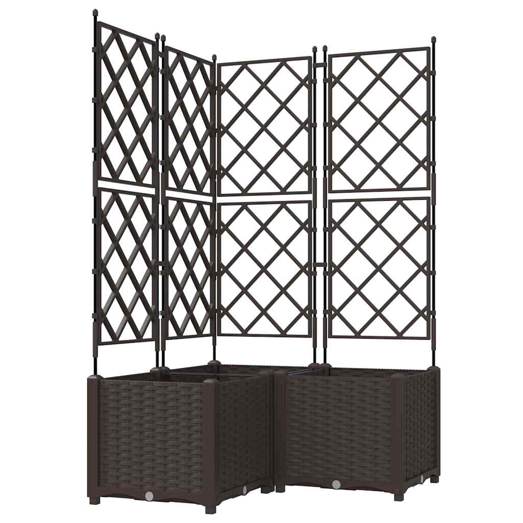 Garten-Pflanzgefäß 3 Pcs Kunststoff