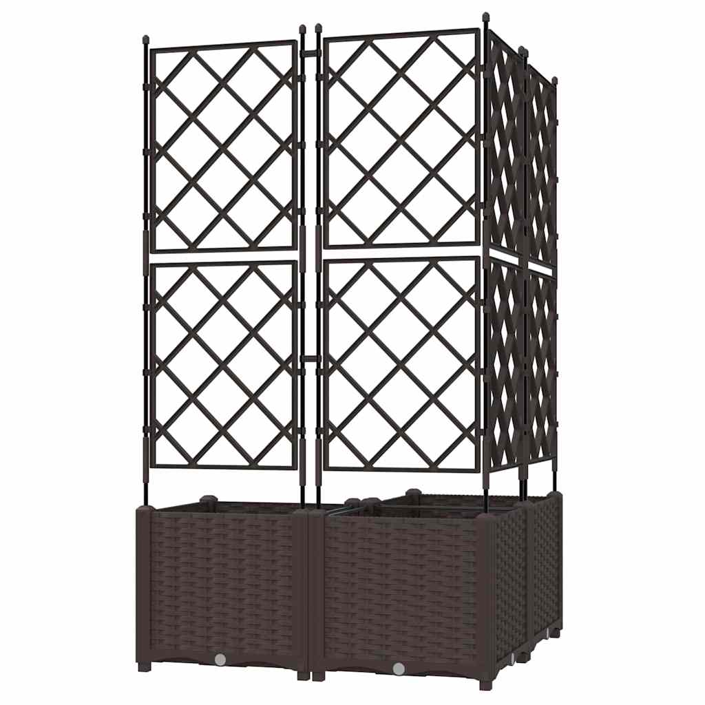 Garten-Pflanzgefäß 3 Pcs Kunststoff