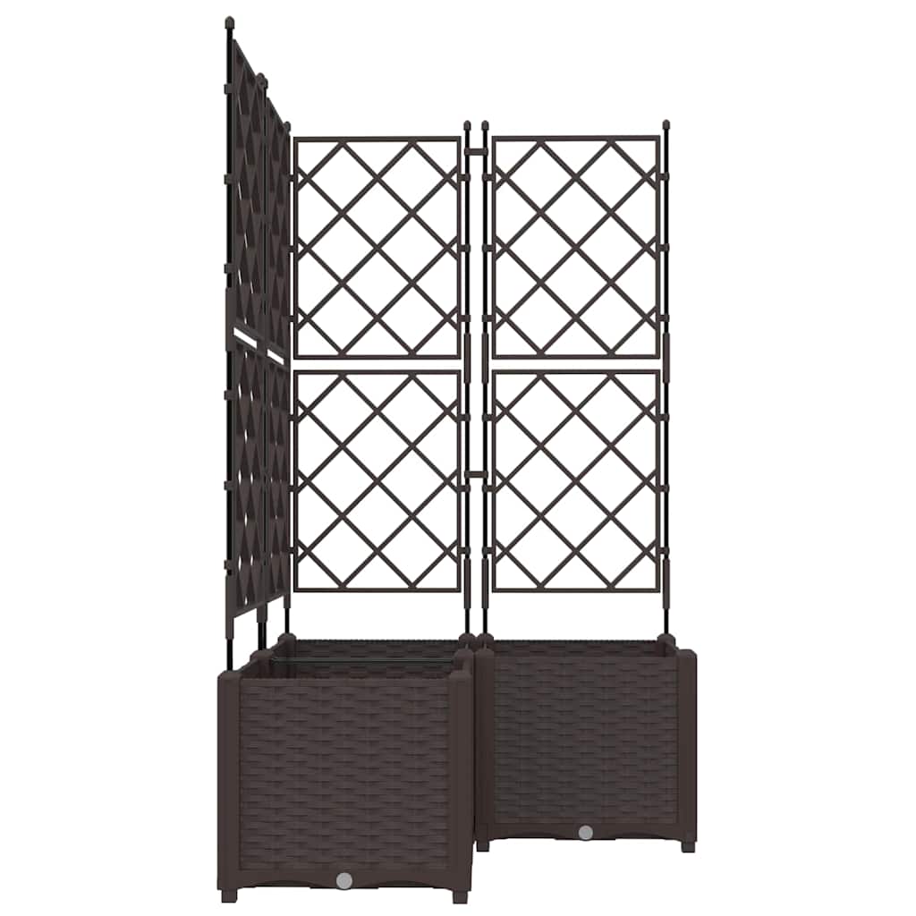 Garten-Pflanzgefäß 3 Pcs Kunststoff