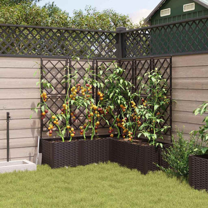 Garten-Pflanzgefäß 5 Stk. Pp
