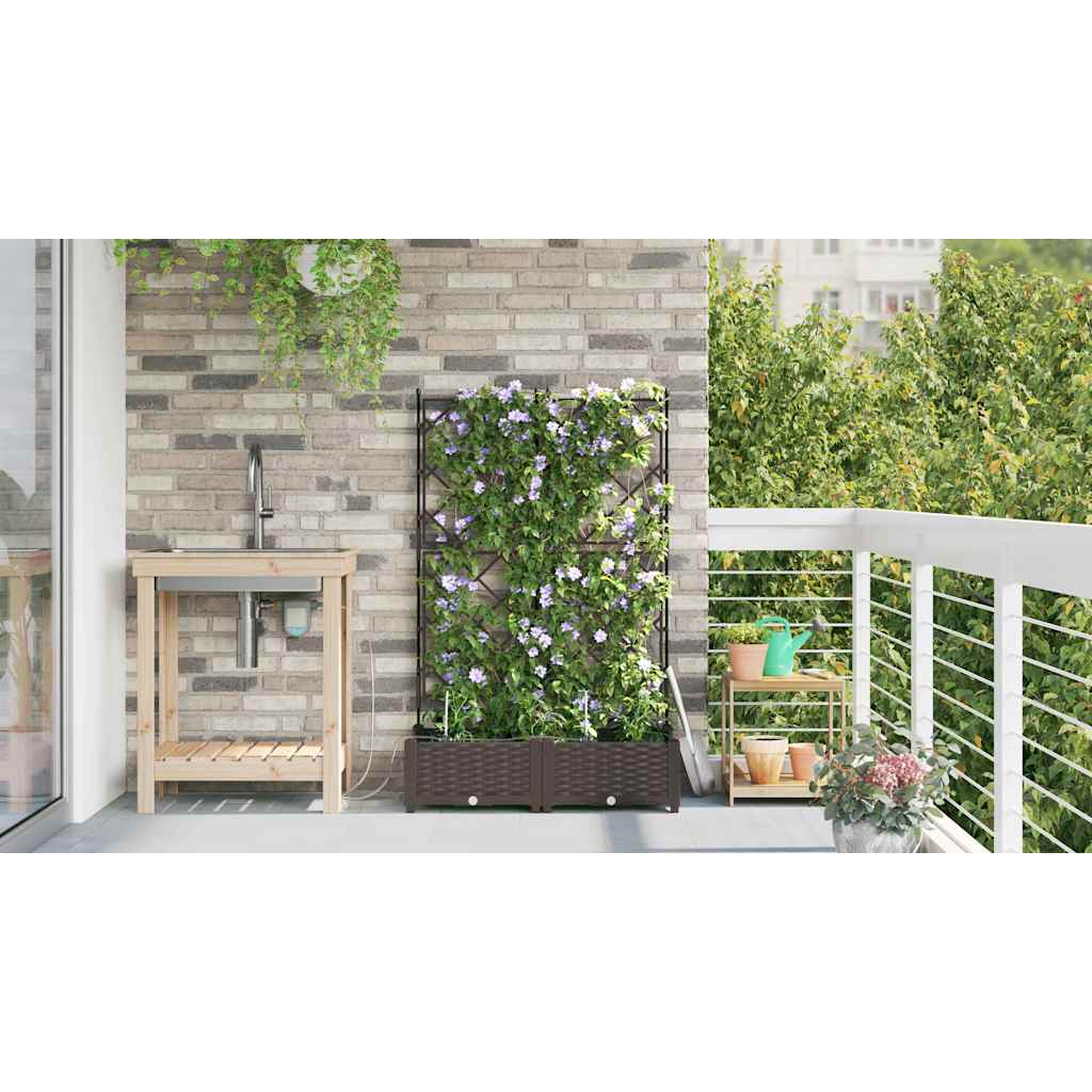 Garten-Pflanzgefäß 2 Stk. Pp