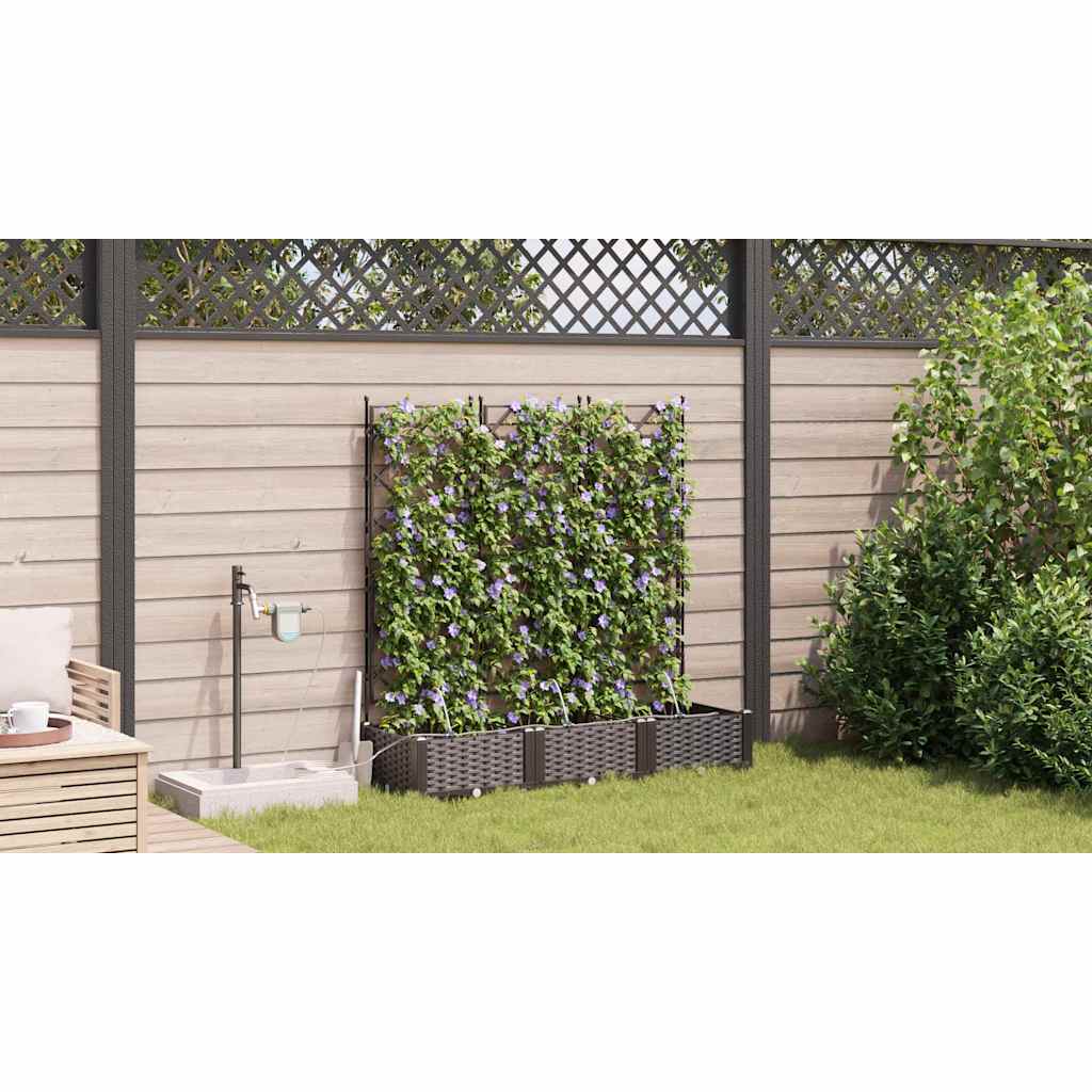 Garten-Pflanzgefäß 3 Stk. Pp