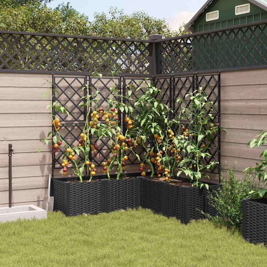 Garten-Pflanzgefäß 5 Stk. Pp