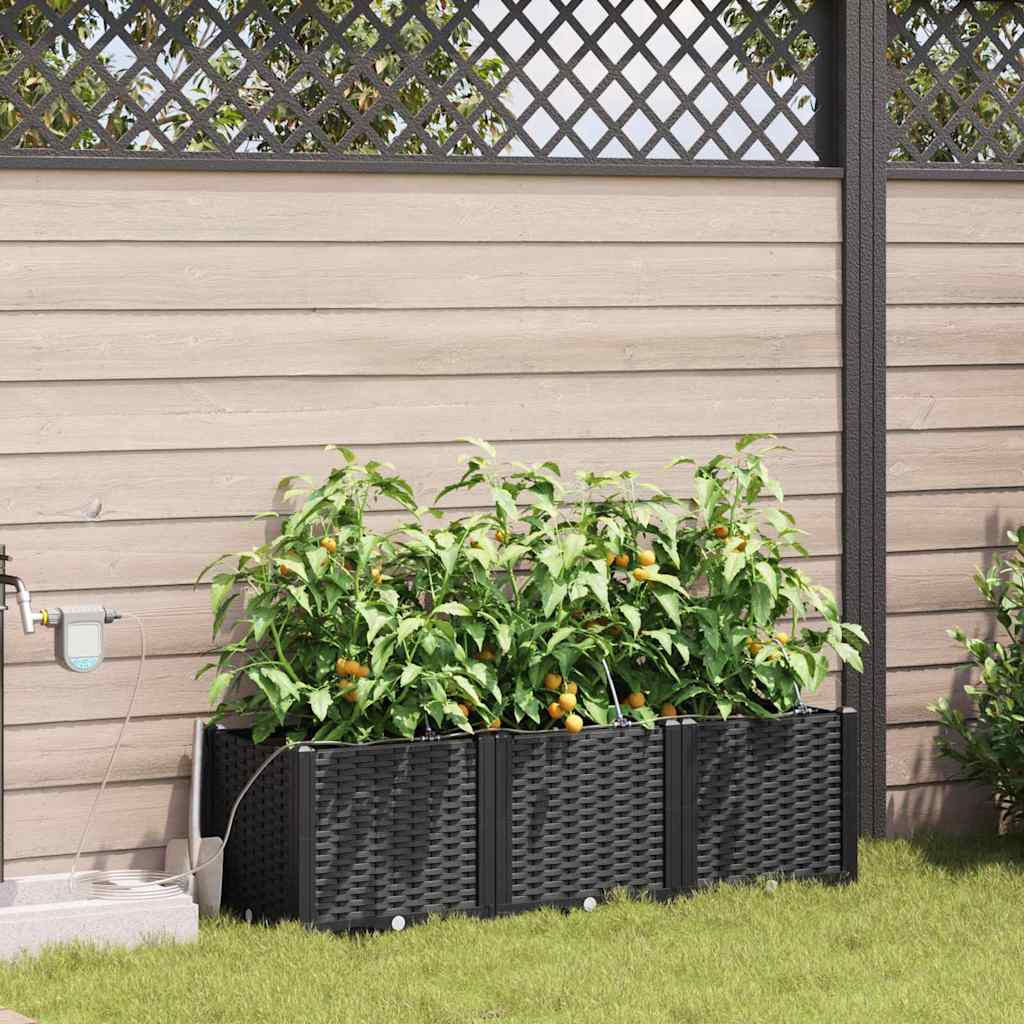 Garten-Pflanzgefäß 3 Stk. Pp