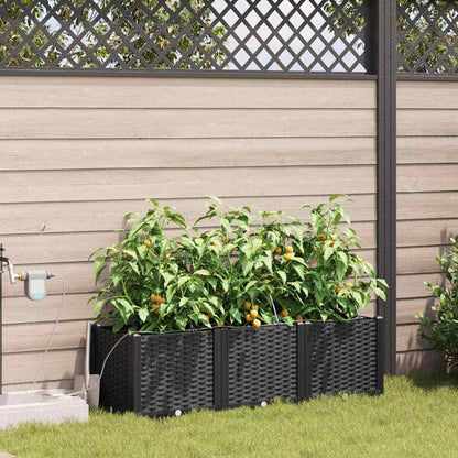 Garten-Pflanzgefäß 3 Stk. Pp