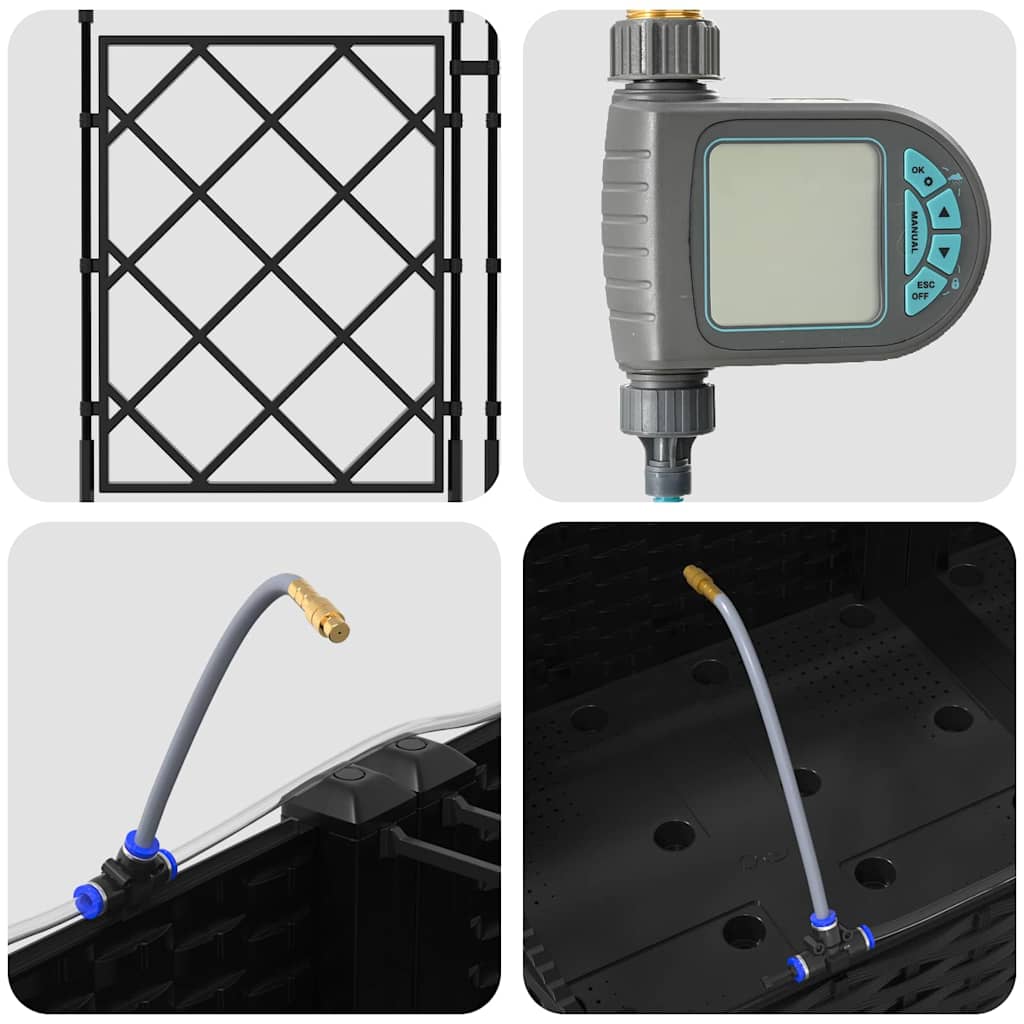 Garten-Pflanzgefäß 2 Stk. Pp