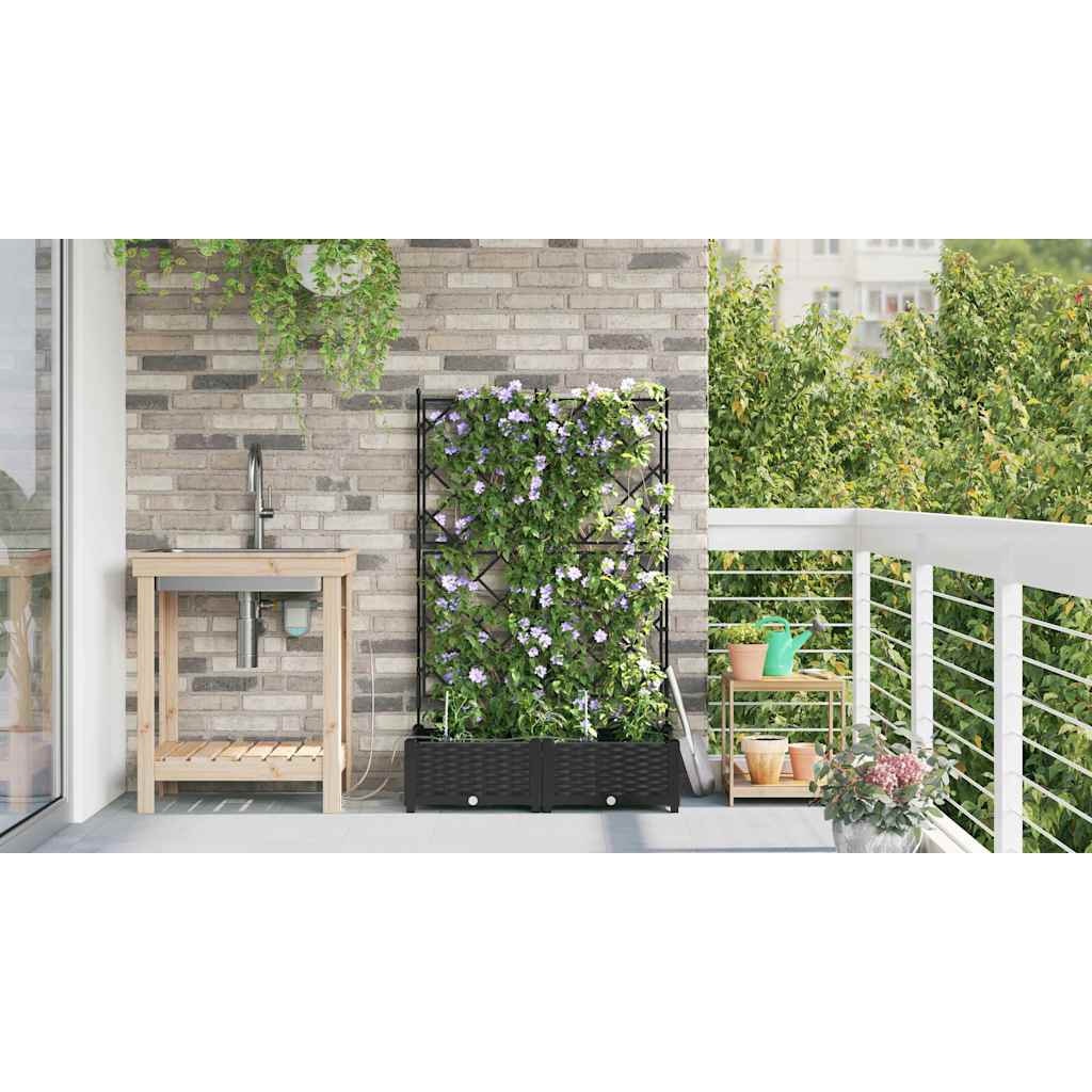 Garten-Pflanzgefäß 2 Stk. Pp