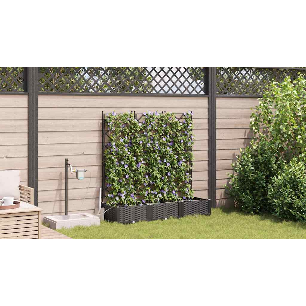 Garten-Pflanzgefäß 3 Stk. Pp