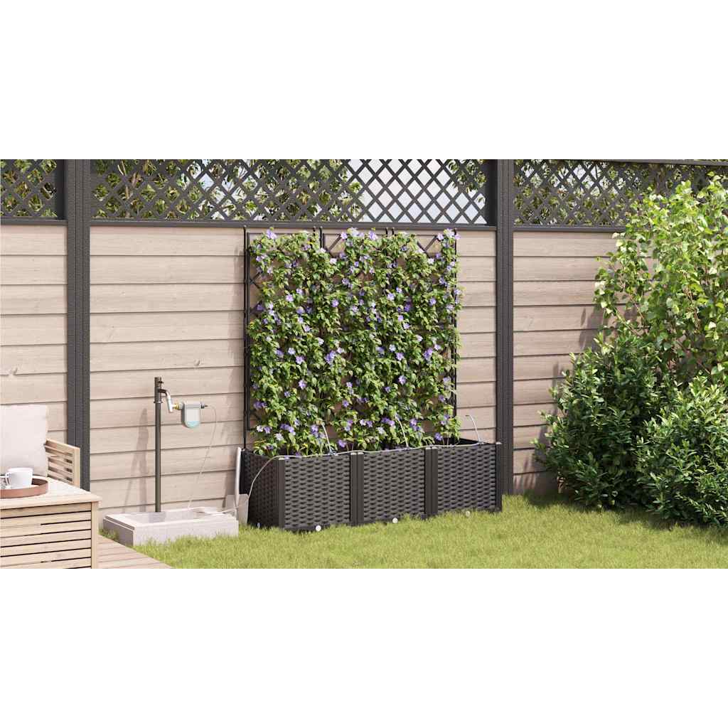 Garten-Pflanzgefäß 3 Stk. Pp