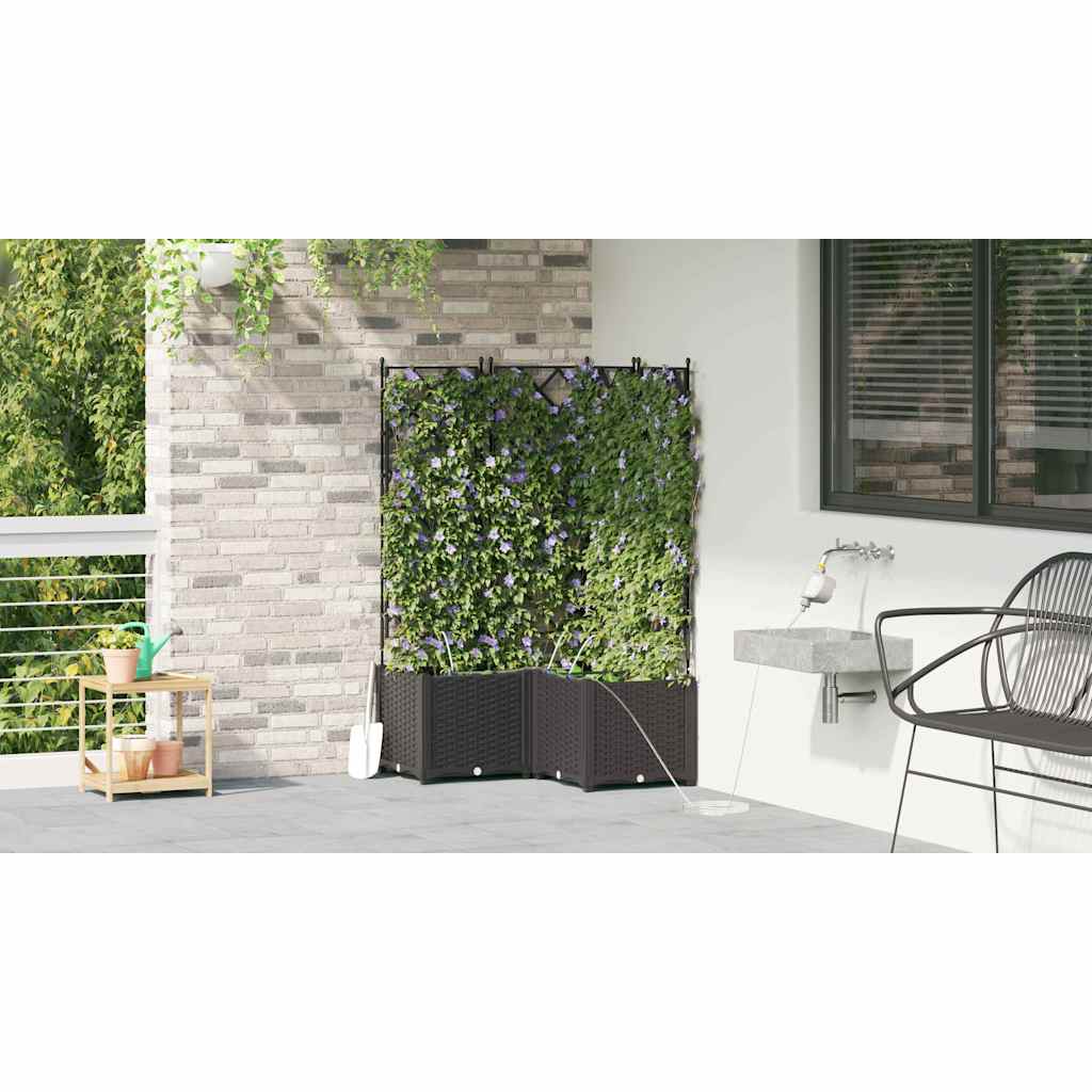 Garten-Pflanzgefäß 3 Stk. Pp