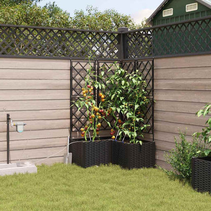 Garten-Pflanzgefäß 3 Stk. Pp