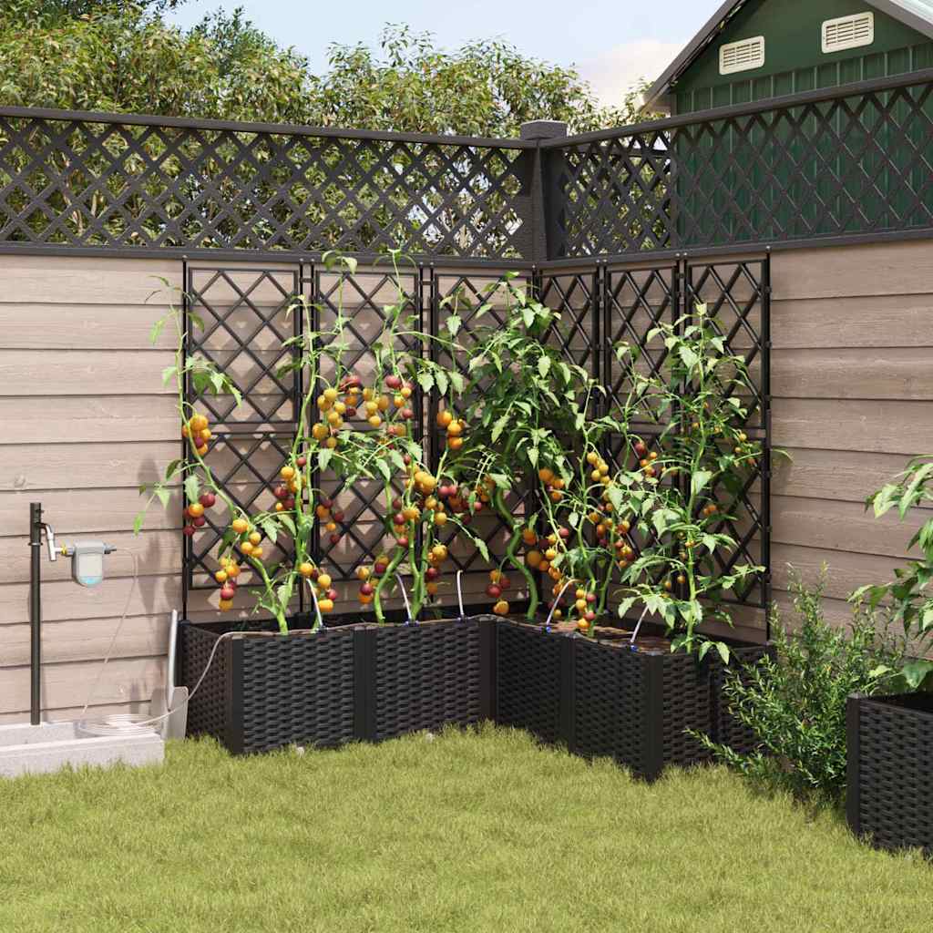 Garten-Pflanzgefäß 5 Stk. Pp