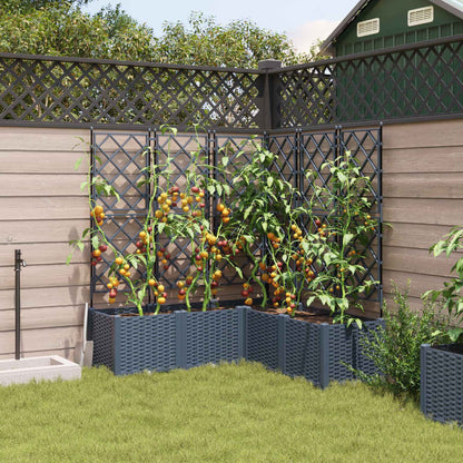 Garten-Pflanzgefäß 5 Stk. Pp