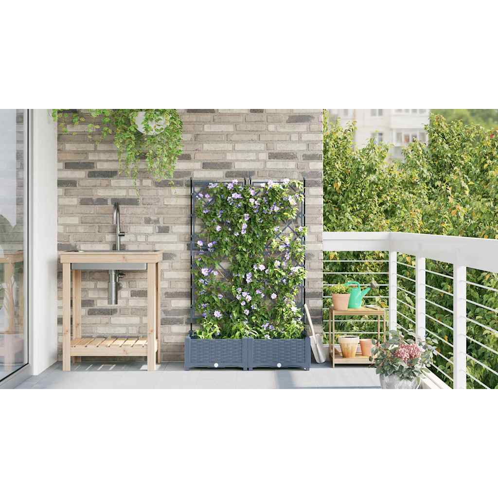 Garten-Pflanzgefäß 2 Stk. Pp