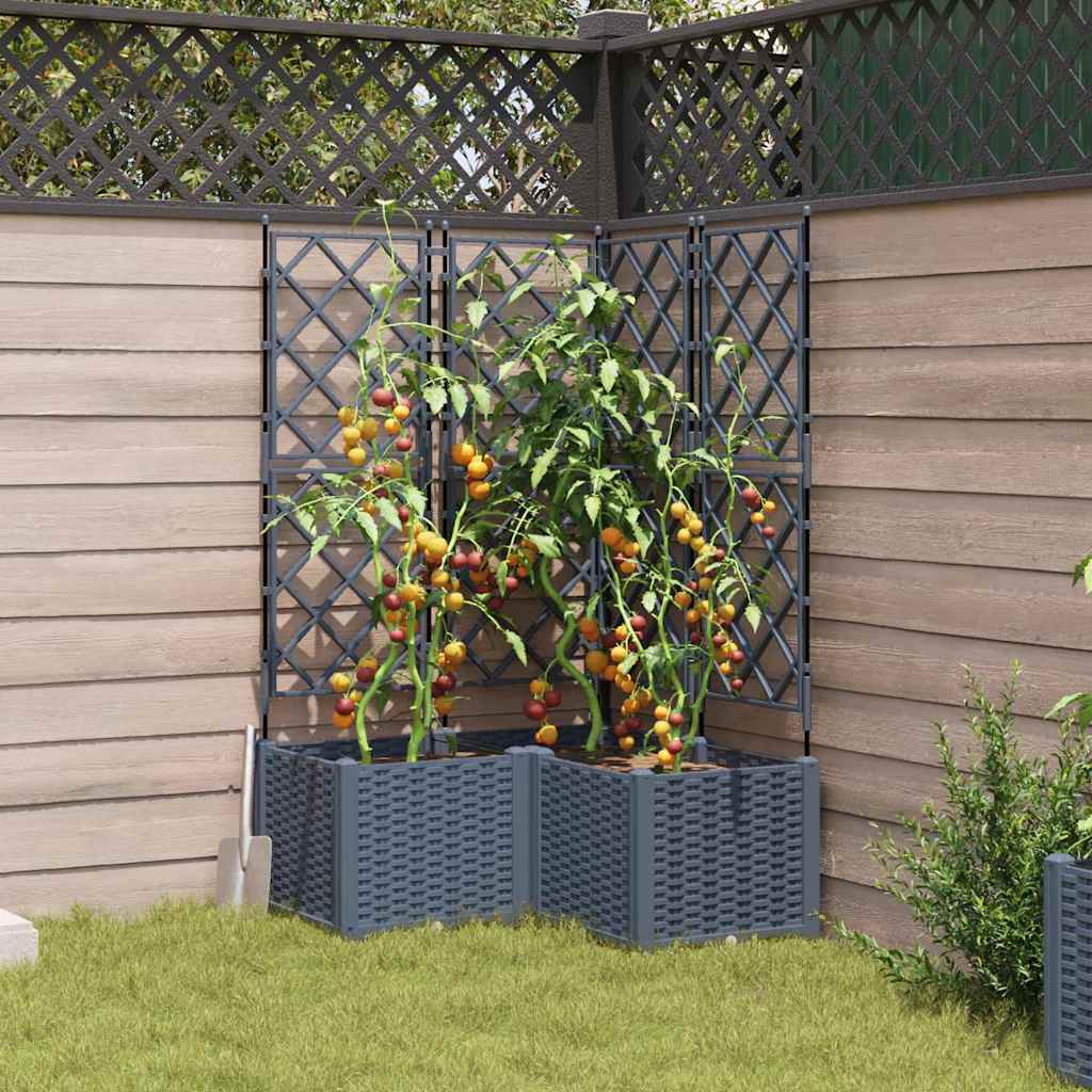 Garten-Pflanzgefäß 3 Stk. Pp