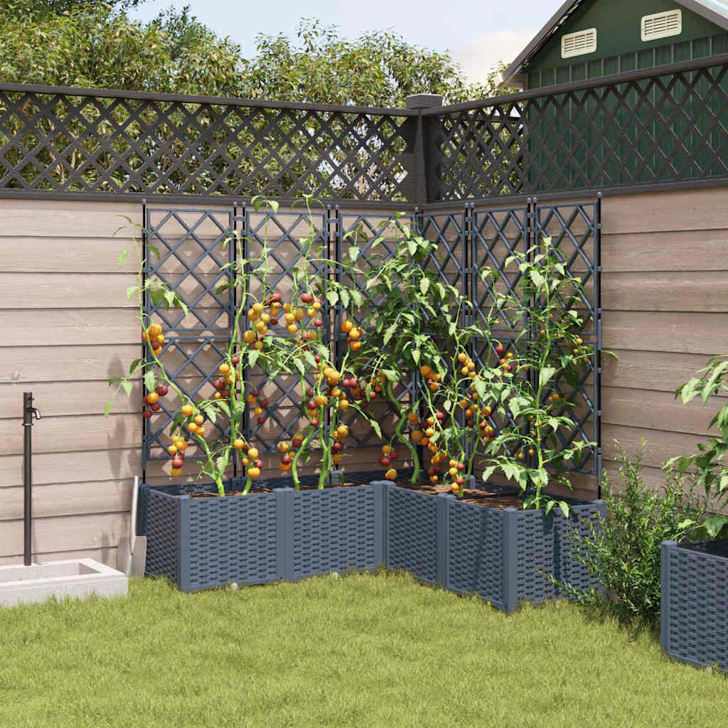 Garten-Pflanzgefäß 5 Stk. Pp
