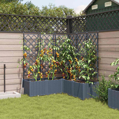 Garten-Pflanzgefäß 5 Stk. Pp