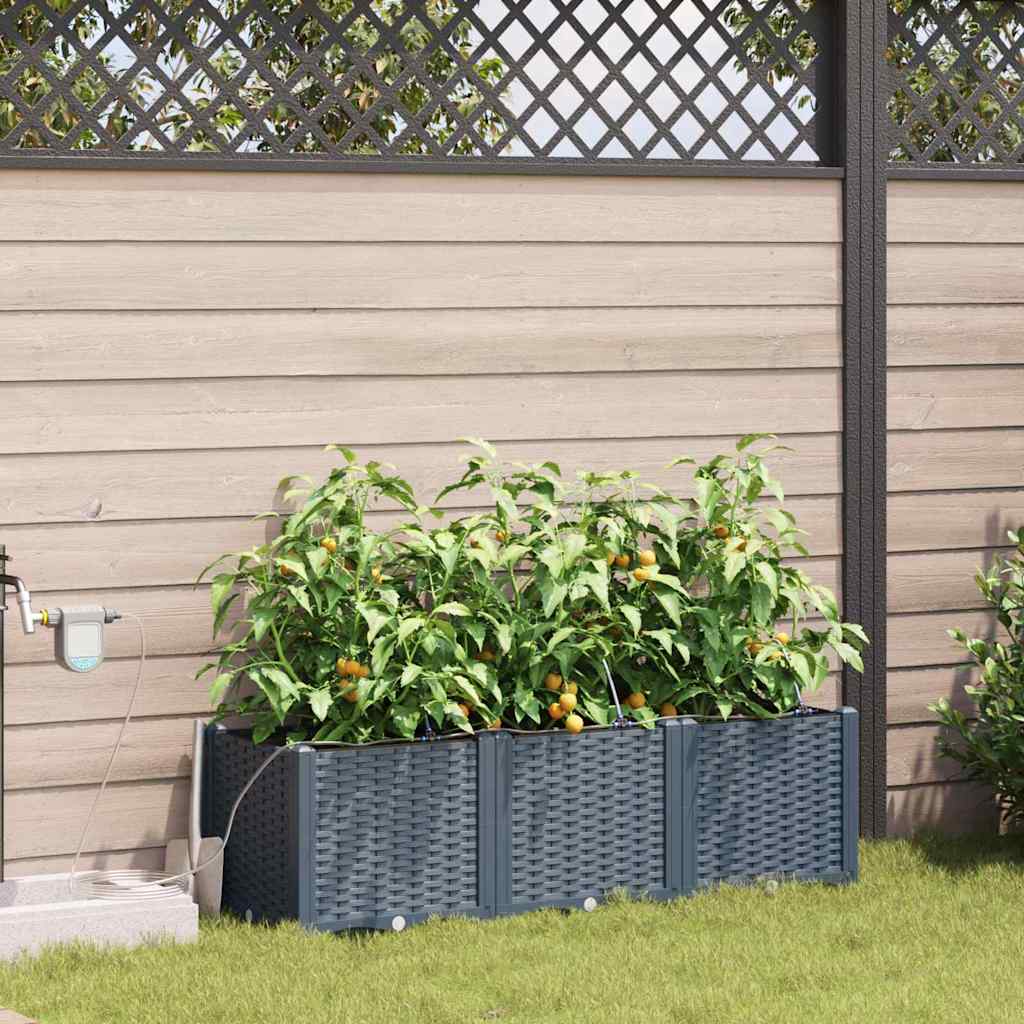 Garten-Pflanzgefäß 3 Stk. Pp