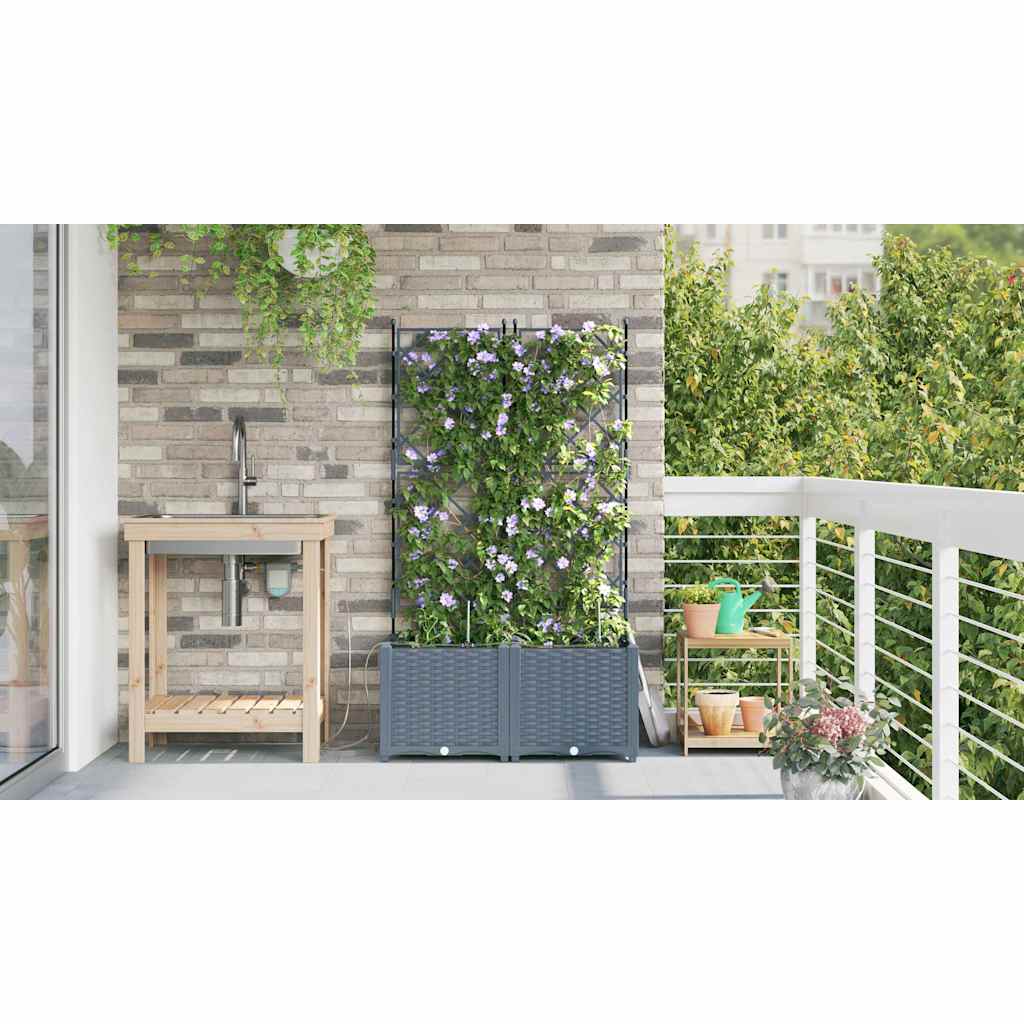 Garten-Pflanzgefäß 2 Stk. Pp