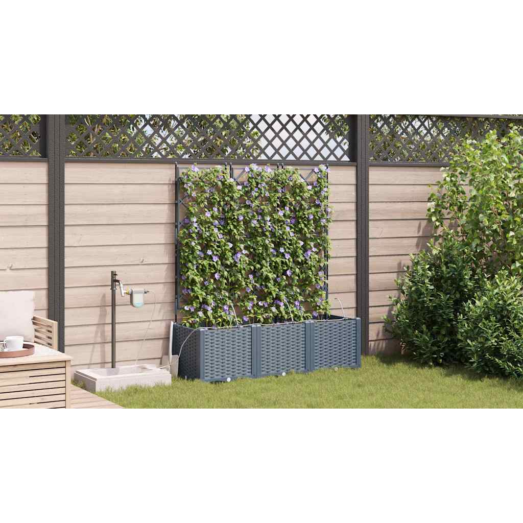 Garten-Pflanzgefäß 3 Stk. Pp