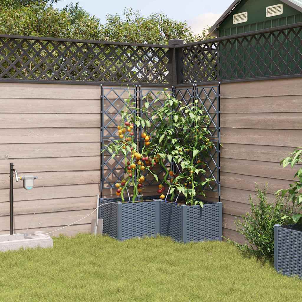 Garten-Pflanzgefäß 3 Stk. Pp