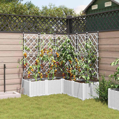 Garten-Pflanzgefäß 5 Stk. Pp