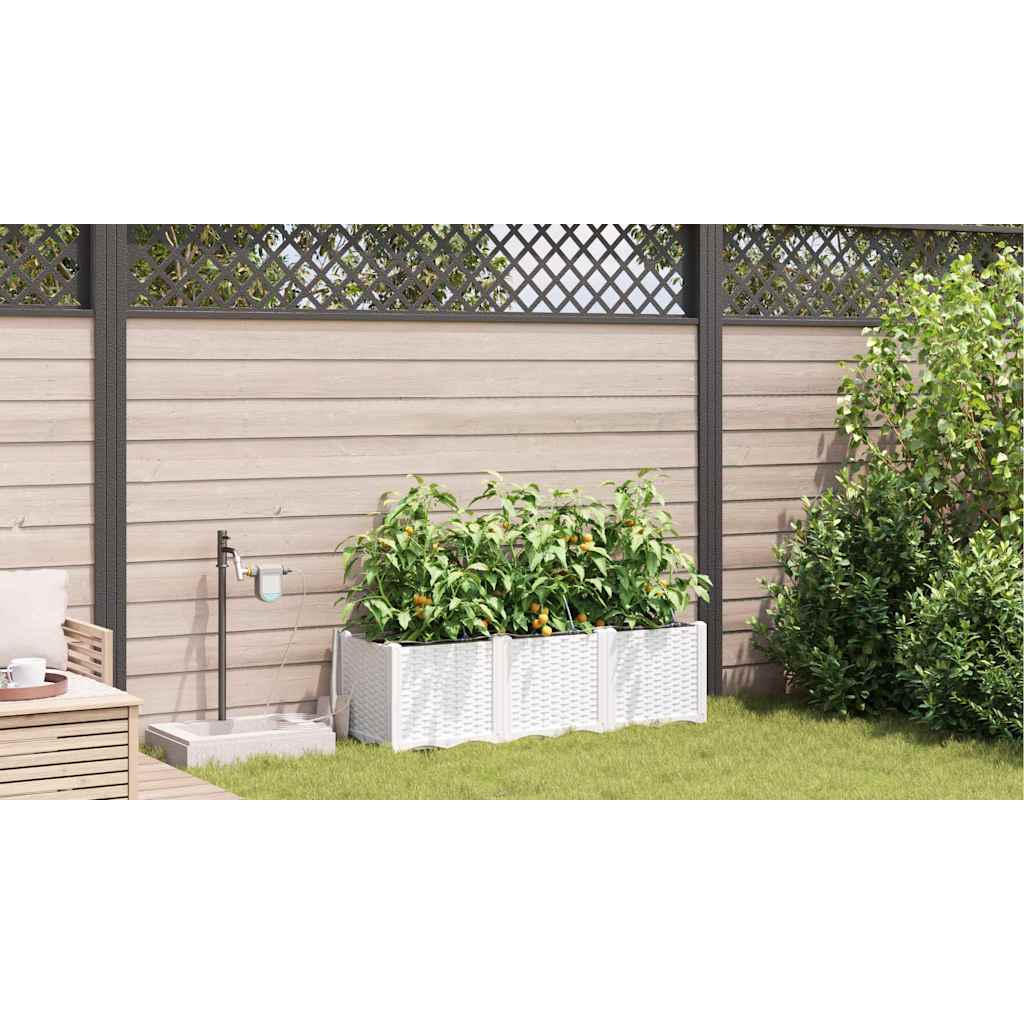 Garten-Pflanzgefäß 3 Stk. Pp
