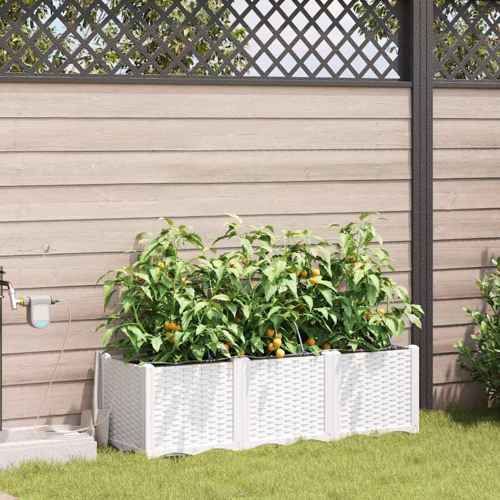 Garten-Pflanzgefäß 3 Stk. Pp