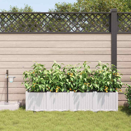 Garten-Pflanzgefäß 4 Stk. Pp