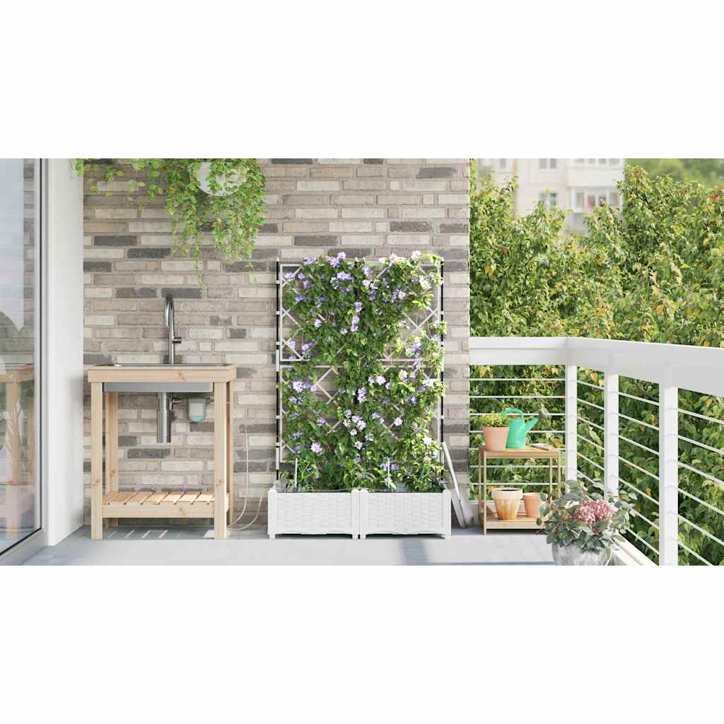 Garten-Pflanzgefäß 2 Stk. Pp