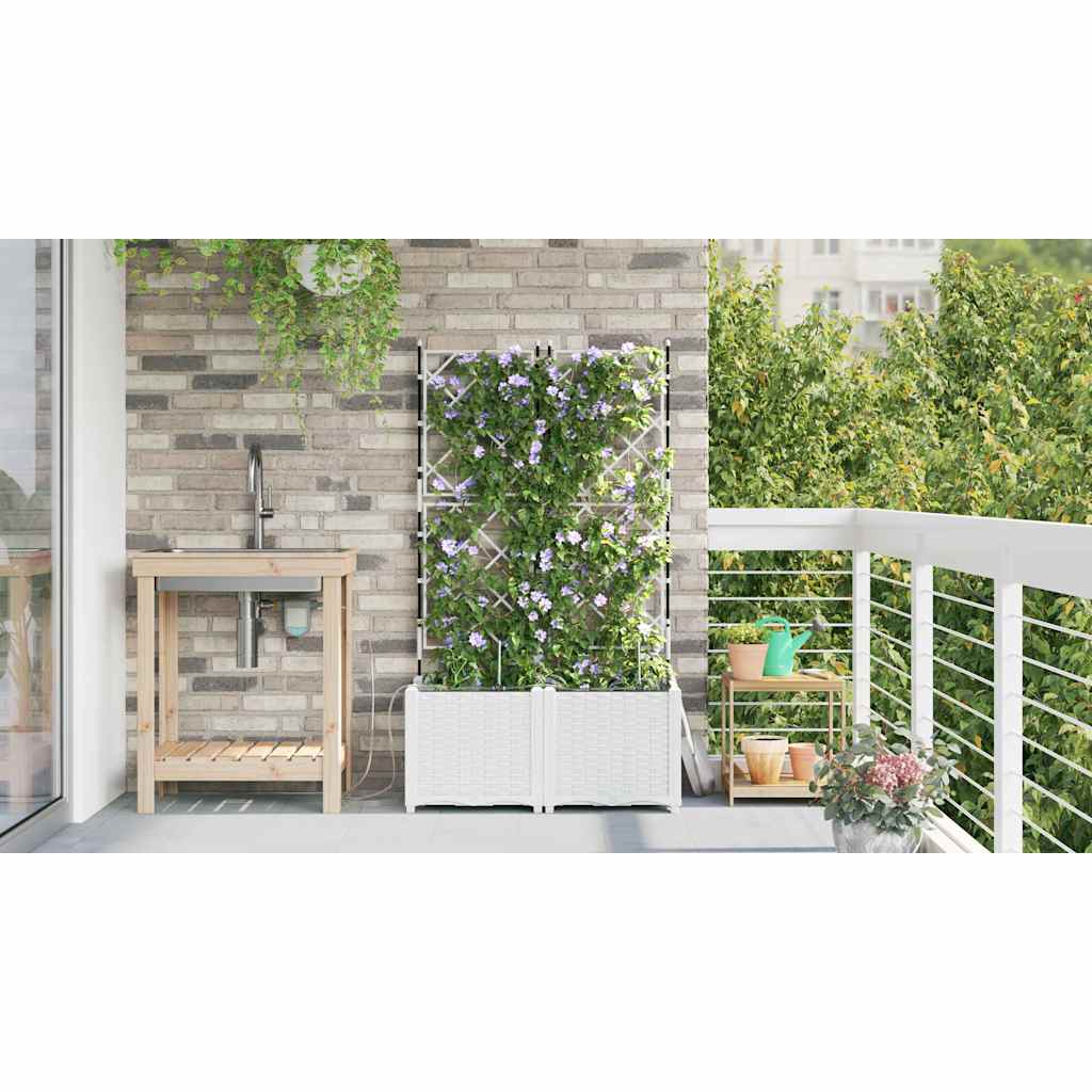 Garten-Pflanzgefäß 2 Stk. Pp
