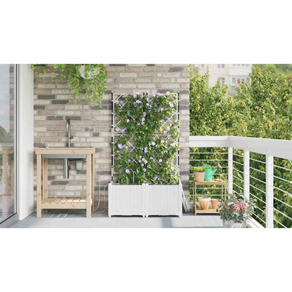 Garten-Pflanzgefäß 2 Stk. Pp