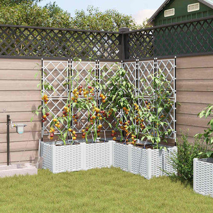 Garten-Pflanzgefäß 5 Stk. Pp