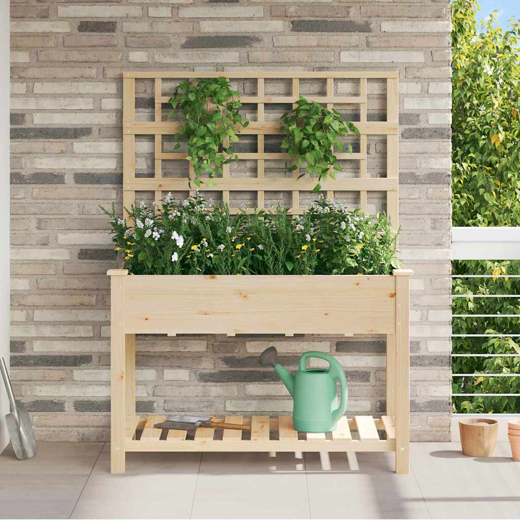 Garten-Pflanzgefäß Beige