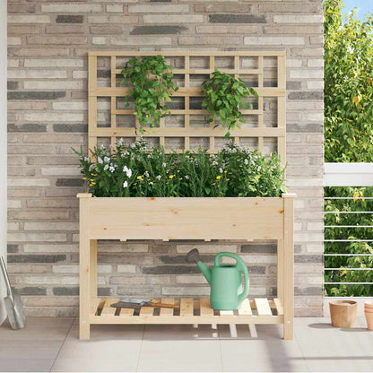 Garten-Pflanzgefäß Beige