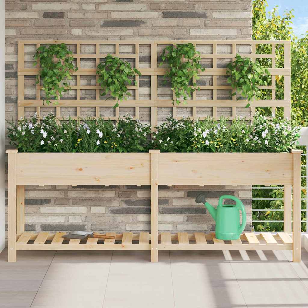 Garten-Pflanzgefäß Beige