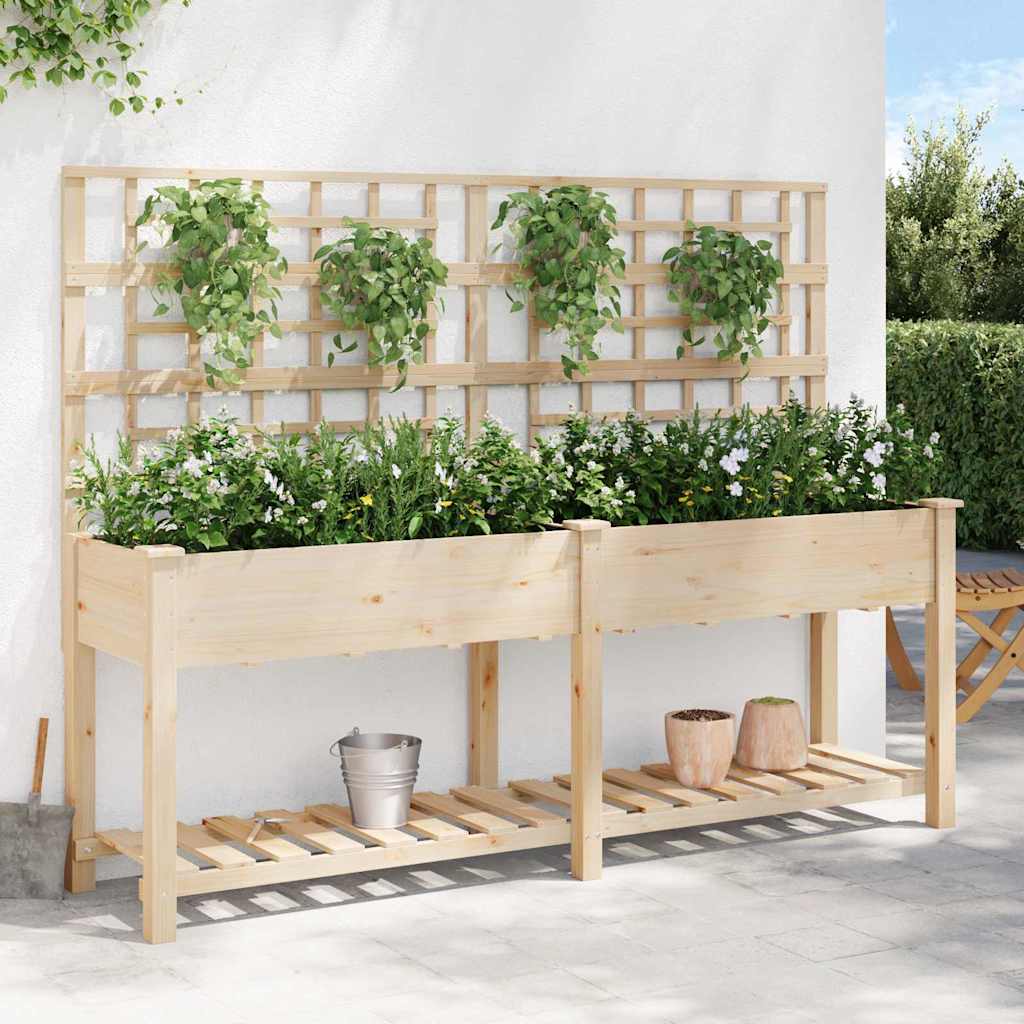 Garten-Pflanzgefäß Beige