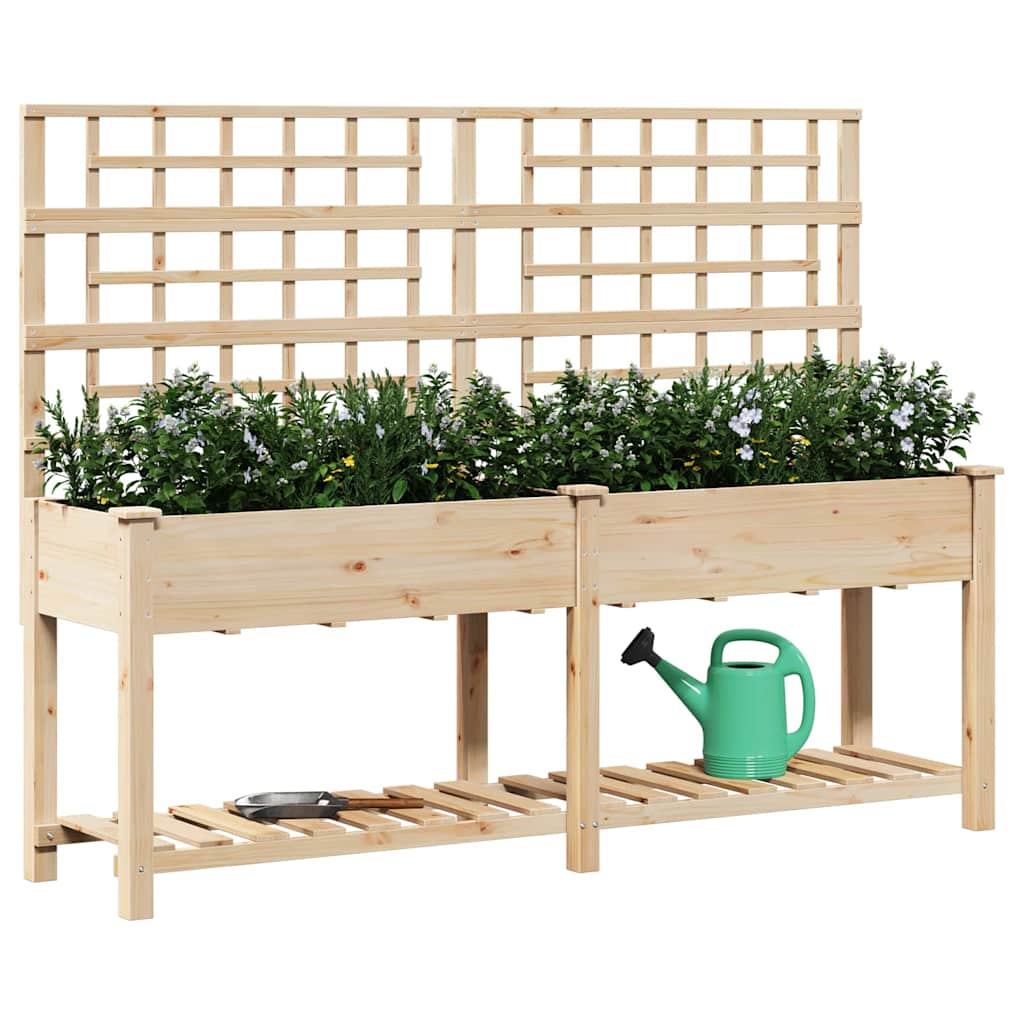 Garten-Pflanzgefäß Beige