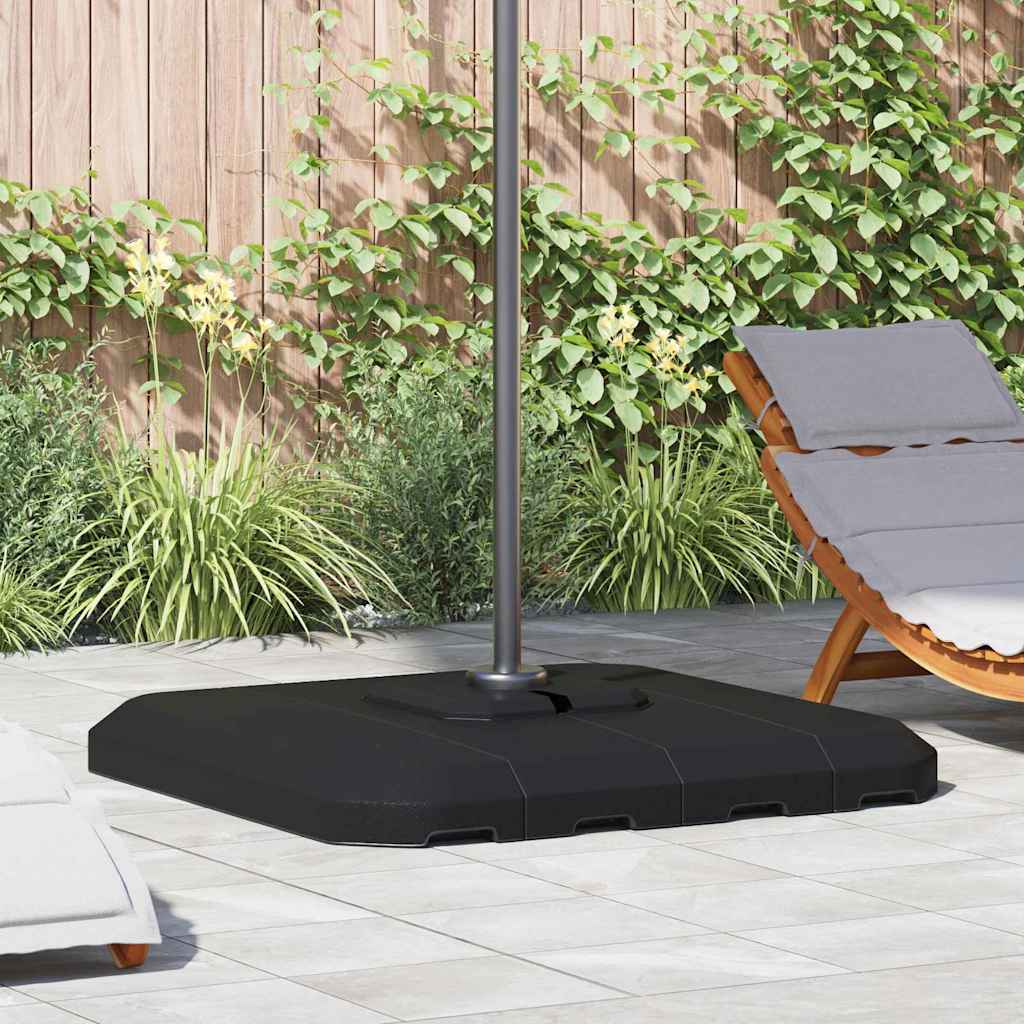 Basis Für Freischwinger-Sonnenschirm Schwarz 98 X 98 X 98 Cm