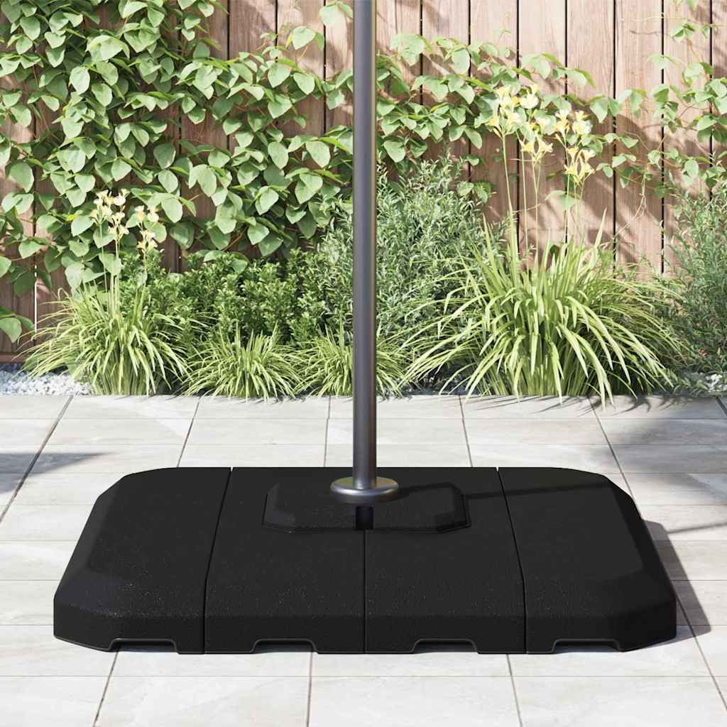 Basis Für Freischwinger-Sonnenschirm Schwarz 98 X 98 X 98 Cm