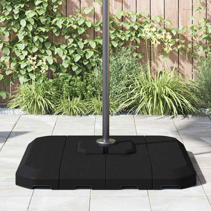 Basis Für Freischwinger-Sonnenschirm Schwarz 98 X 98 X 98 Cm