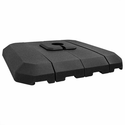 Basis Für Freischwinger-Sonnenschirm Schwarz 98 X 98 X 98 Cm