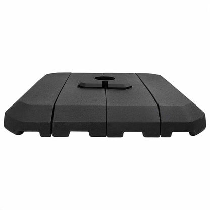Basis Für Freischwinger-Sonnenschirm Schwarz 98 X 98 X 98 Cm