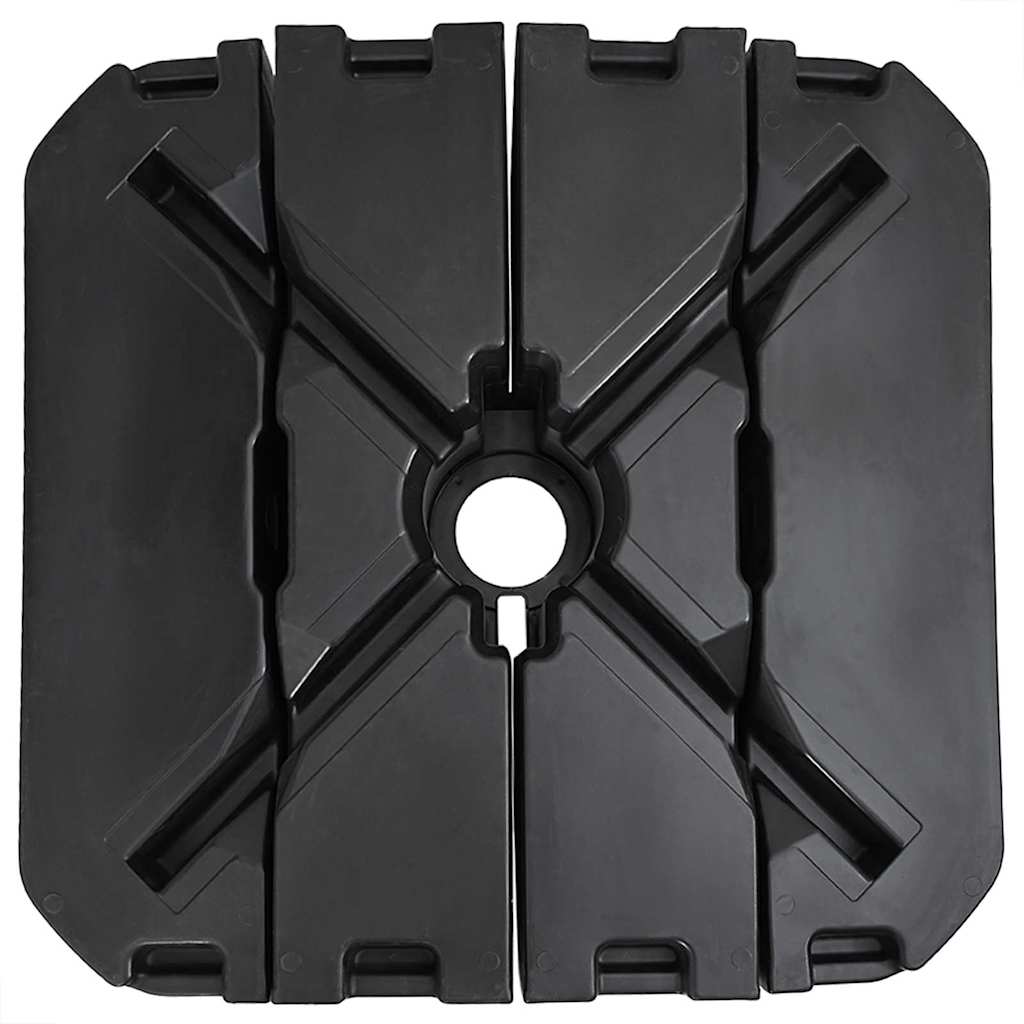Basis Für Freischwinger-Sonnenschirm Schwarz 98 X 98 X 98 Cm