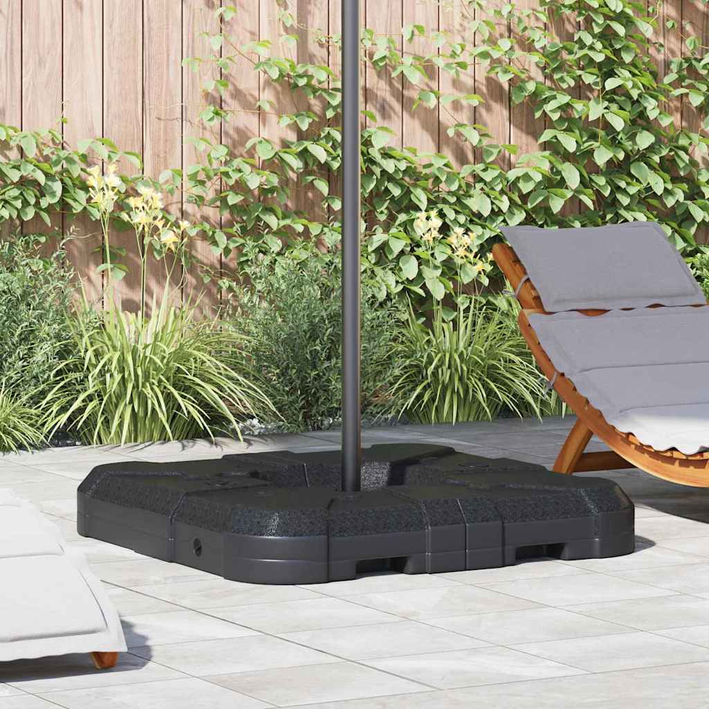 Basis Für Freischwinger-Sonnenschirm Schwarz