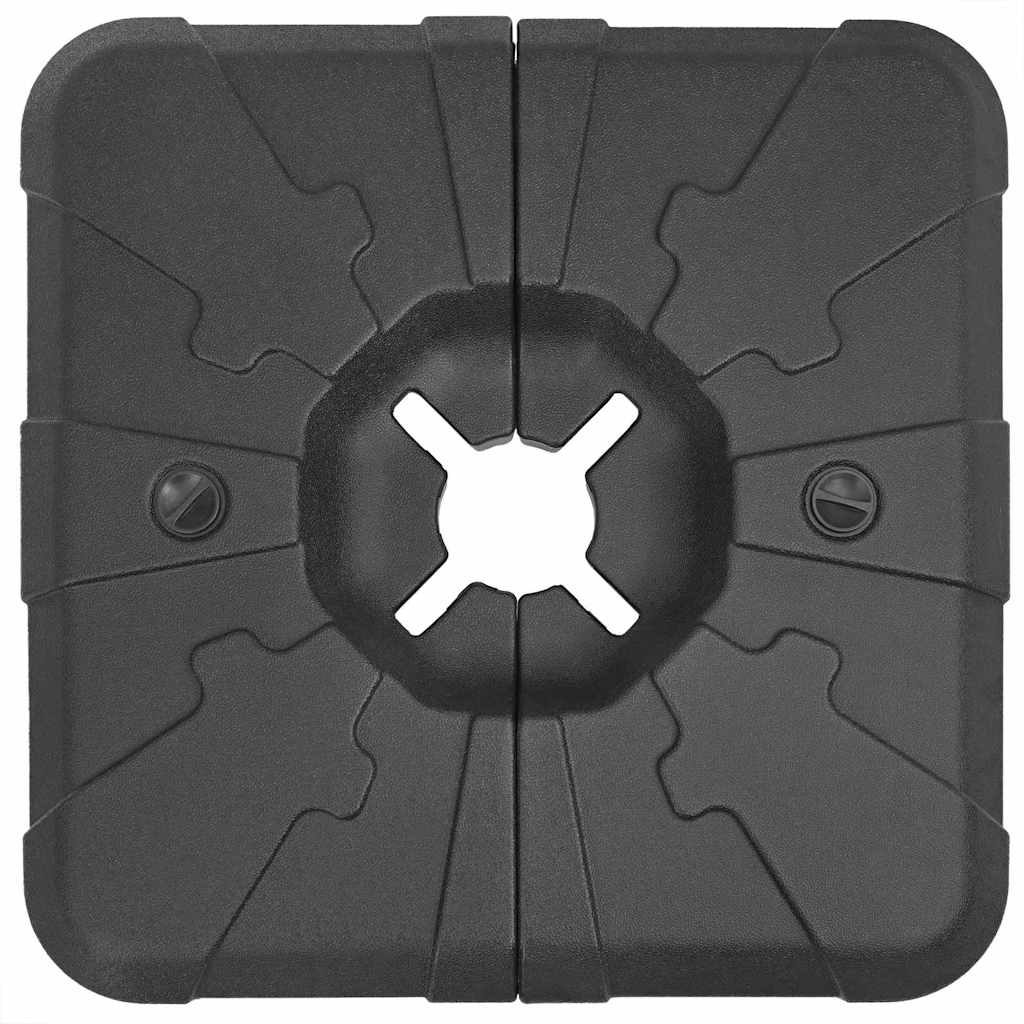 Basis Für Freischwinger-Sonnenschirm Schwarz